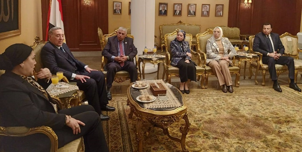 السنباطي تزور المحكمة الدستورية العليا