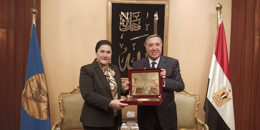 السنباطي تزور المحكمة الدستورية العليا