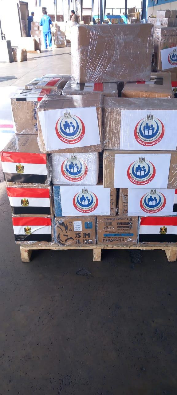 قافلة مساعدات مصرية للسودان