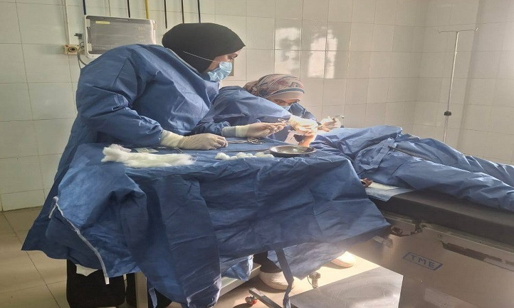 إجراء ٣٥ عملية جراحية في يوم واحد بمستشفى أشمون العام