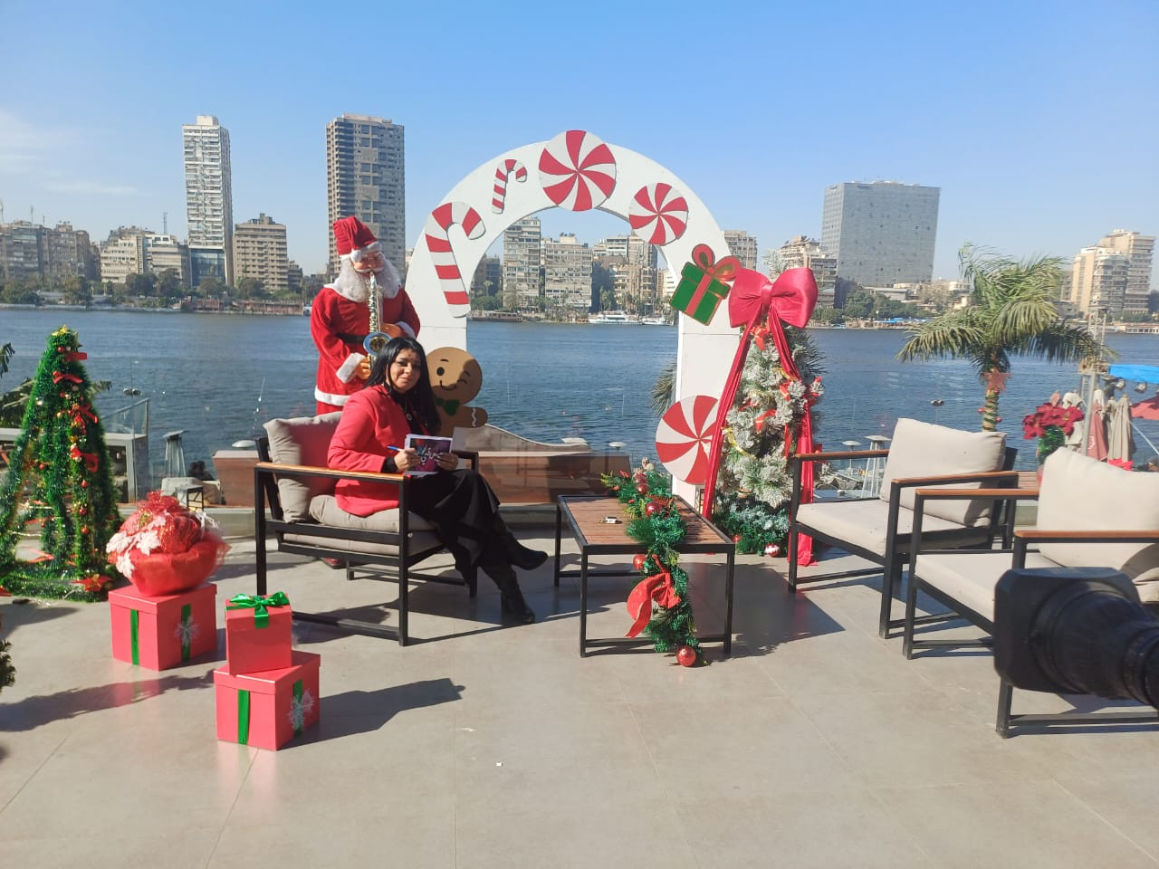 استديو ماسبيرو النهري يشهد تصوير أول برنامج علي الهواء