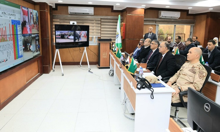 محافظ الجيزة يتابع انتظام العمل بلجان جولة إعادة انتخابات النواب لليوم