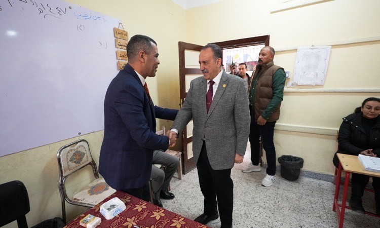 محافظ أسيوط يتفقد لجان جولة الإعادة لانتخابات نواب 2026 بحي غرب&nbsp;