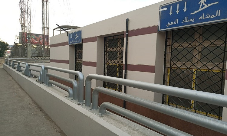 مديرية الطرق بالقاهرة تنهي أعمال تطوير نفق المدارس للمشاة أسفل الطريق