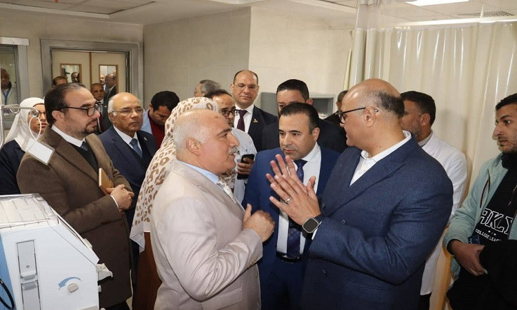 محافظ القليوبية يتفقد التشغيل التجريبي لمستشفى طوخ المركزي
