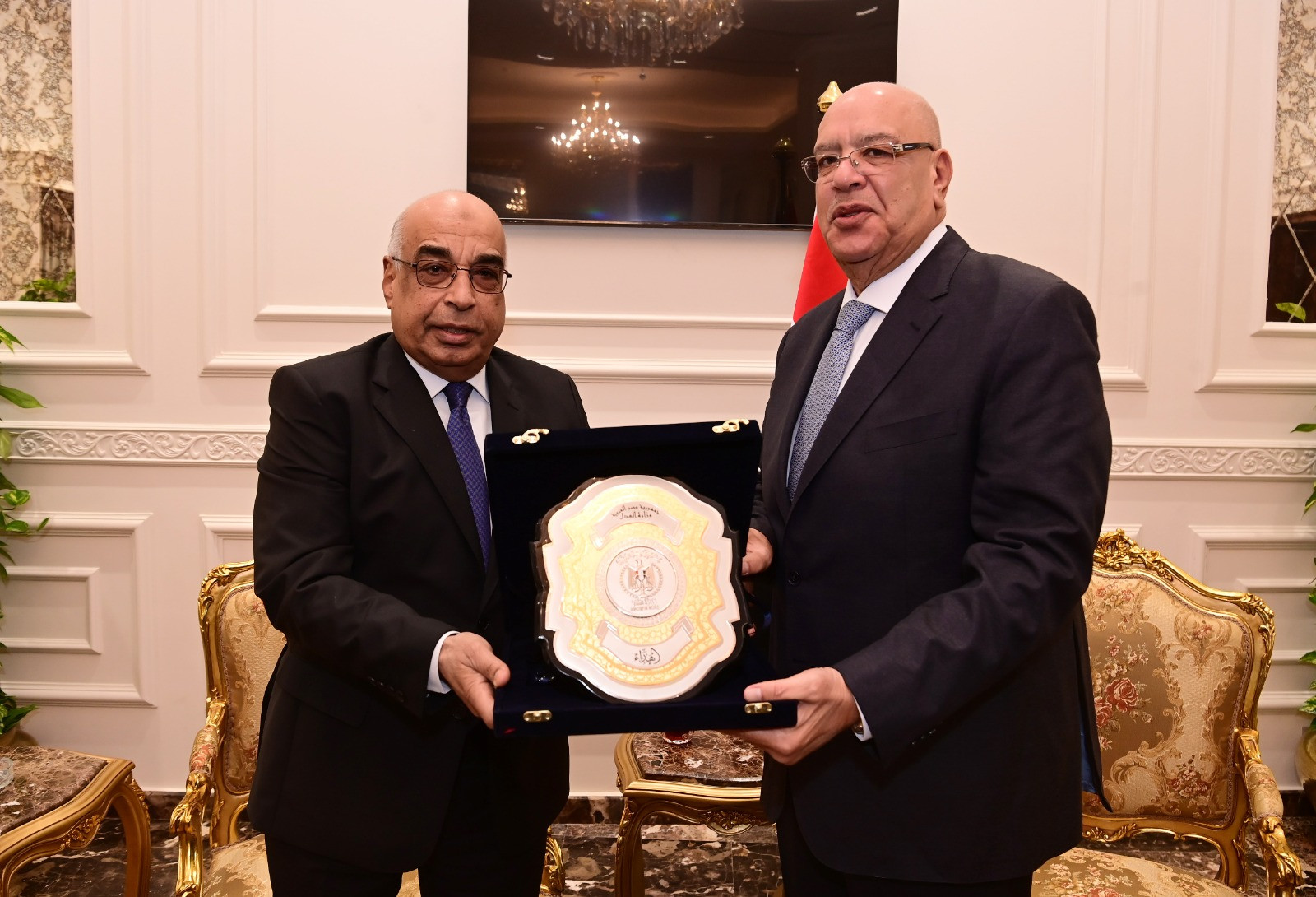 وزير العدل ورئيس مجلس النواب