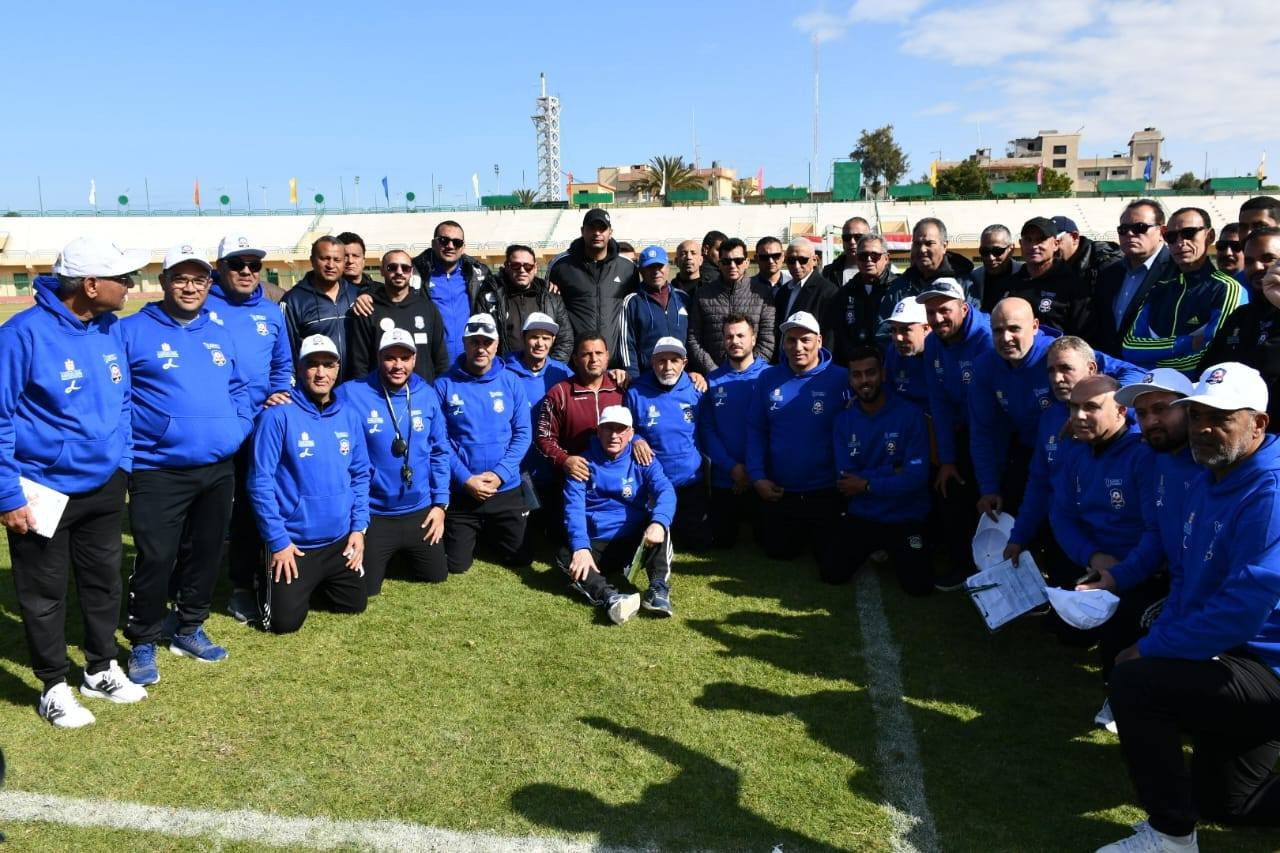 وزير الرياضة واللواء مجاور