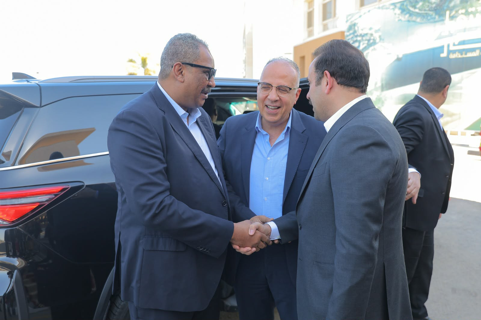 وزير الري المصري والزراعة السوداني