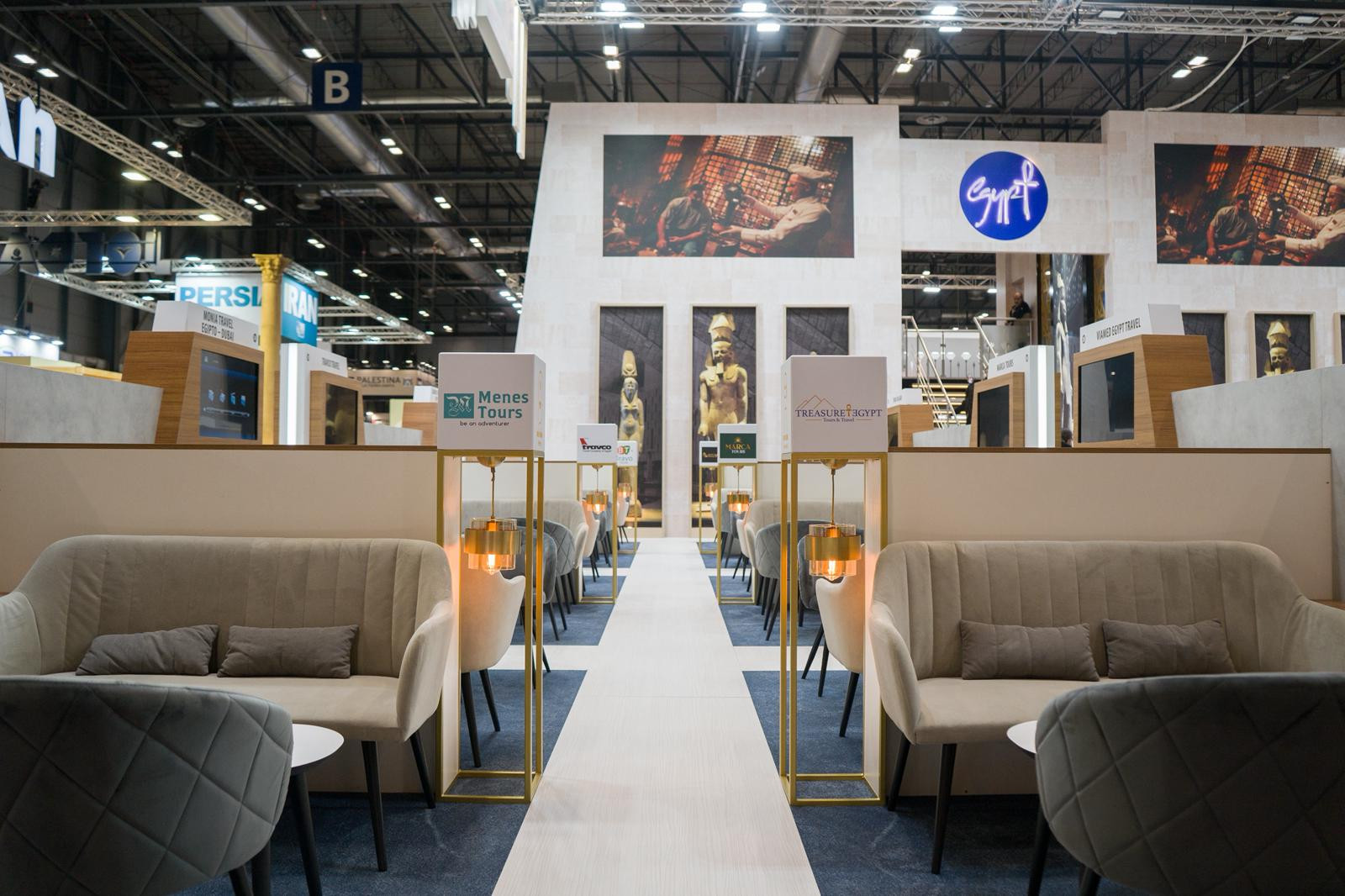 جناح مصر  في معرض اسبانيا