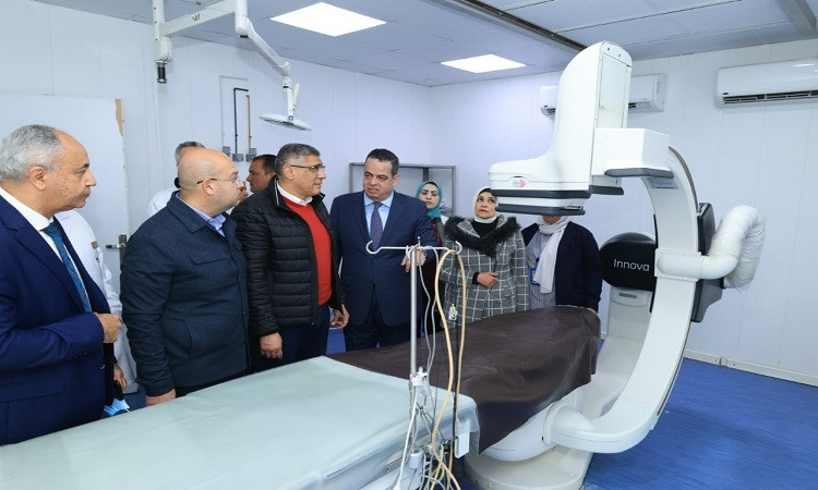 محافظ الجيزة يفتتح توسعات قسم الرعاية المركزة بمستشفى الحوامدية