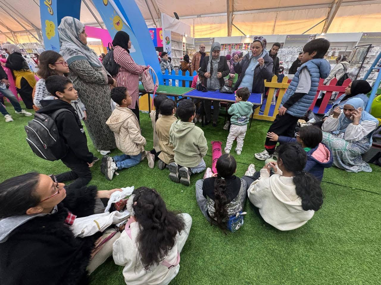 فعاليات بحوث ادب الطفل بمعرض الكتاب