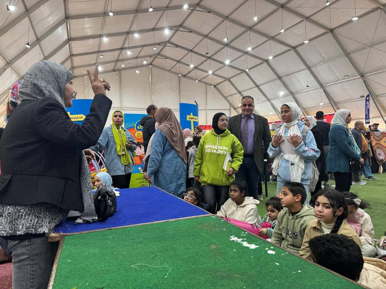 فعاليات بحوث ادب الطفل بمعرض الكتاب