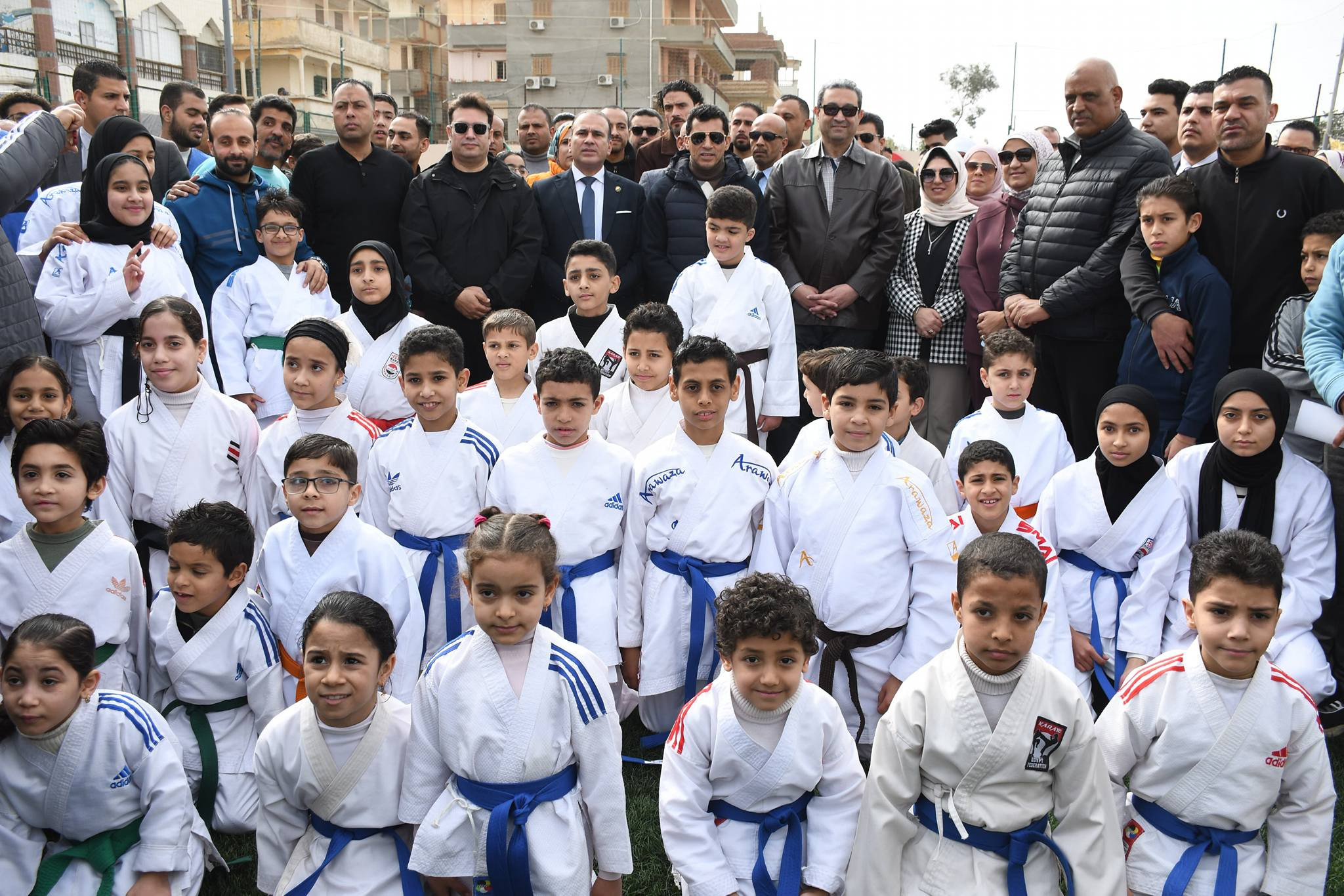 وزير الشباب ومحافظ دمياط