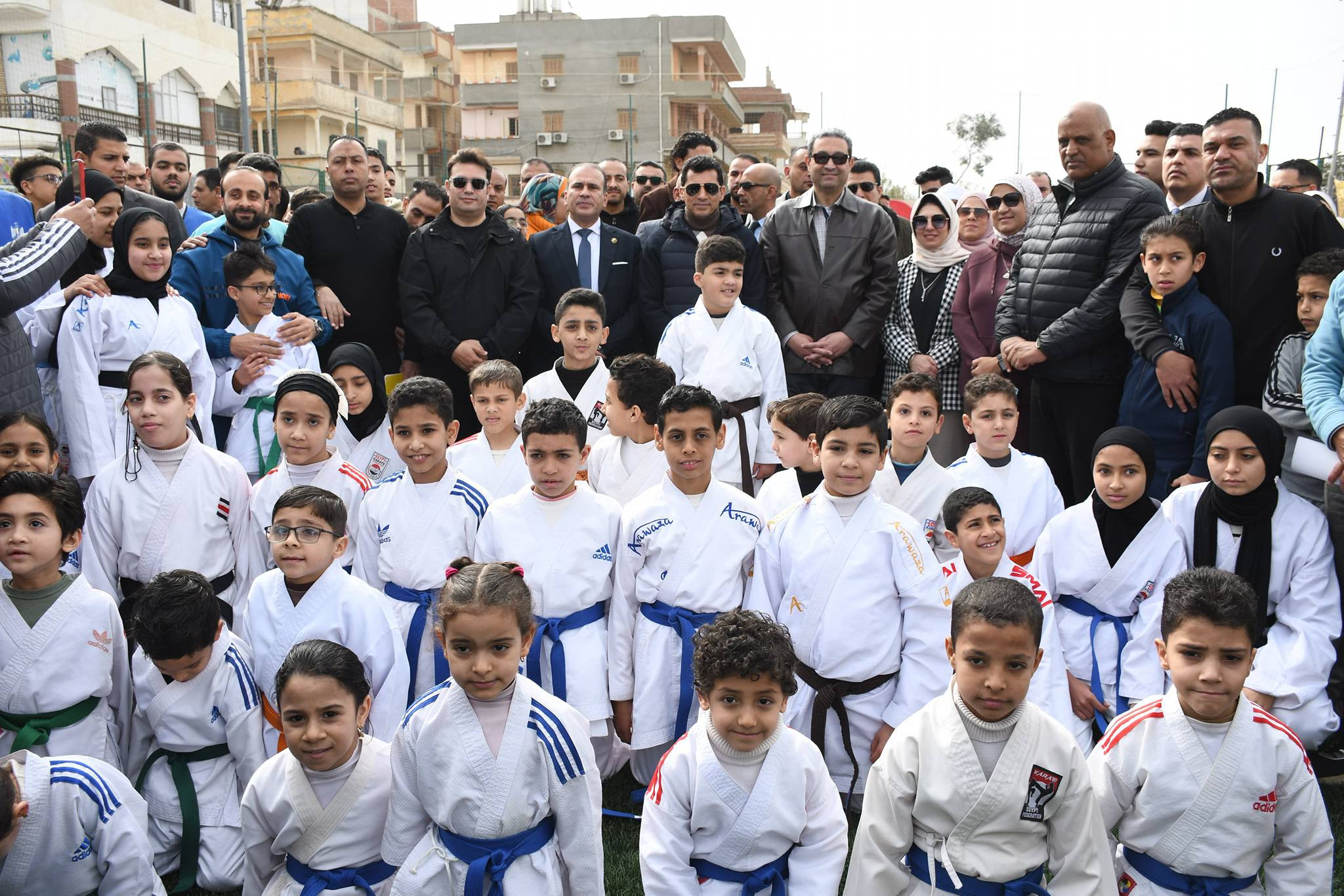 وزير الشباب ومحافظ دمياط