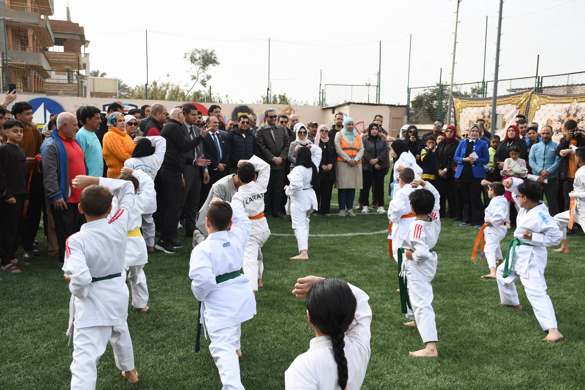 وزير الشباب ومحافظ دمياط