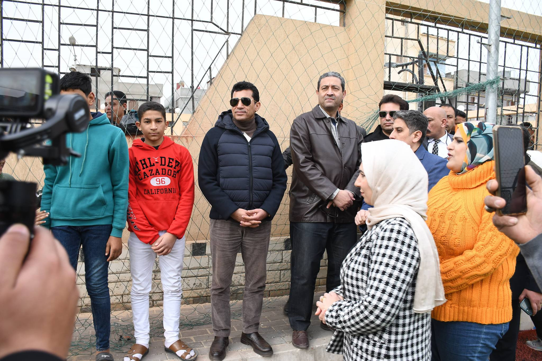 وزير الشباب ومحافظ دمياط