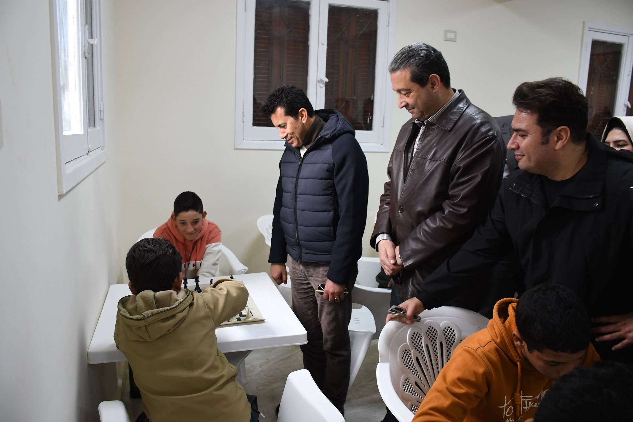 وزير الشباب ومحافظ دمياط