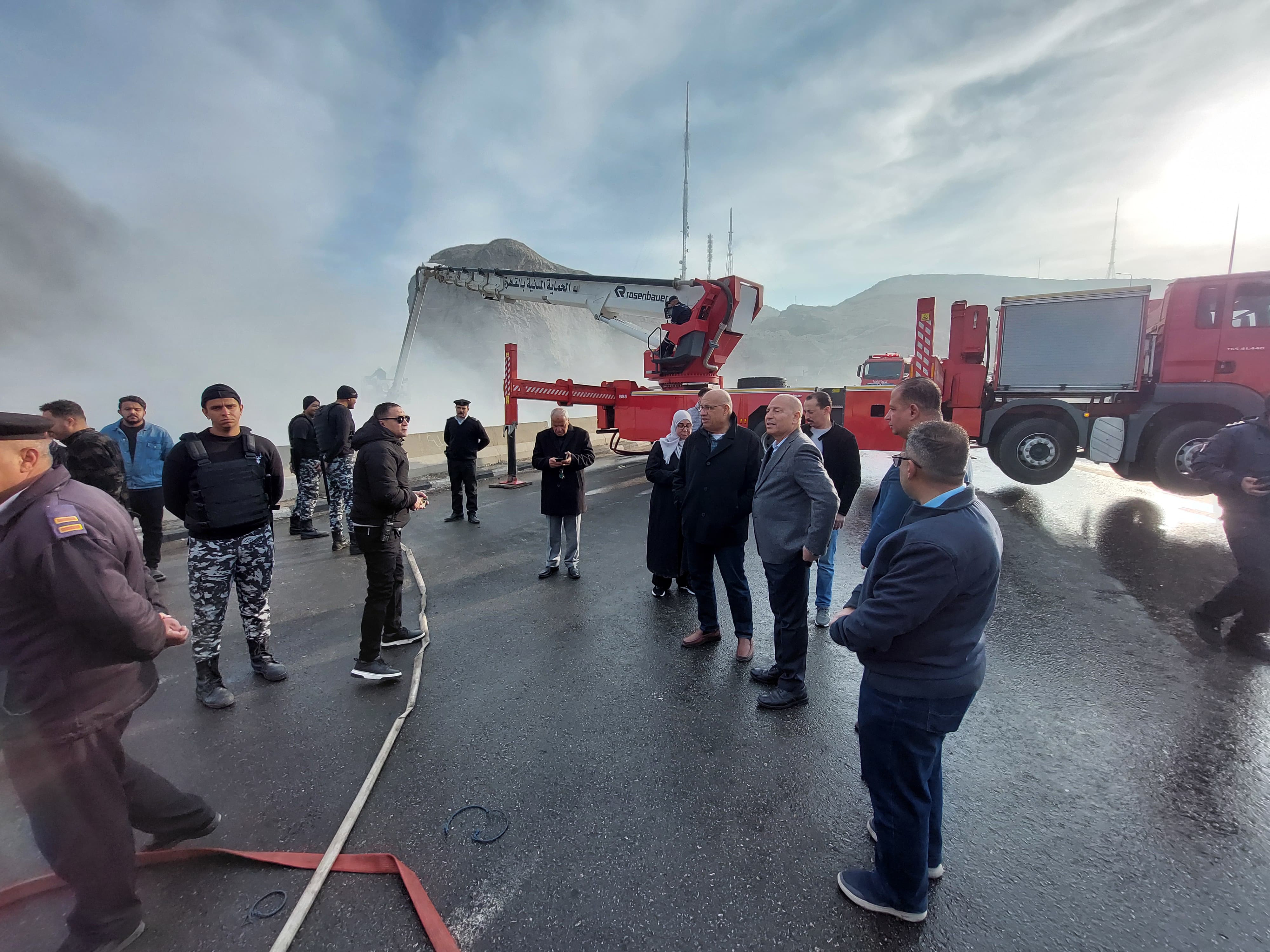 حريق الزرايب