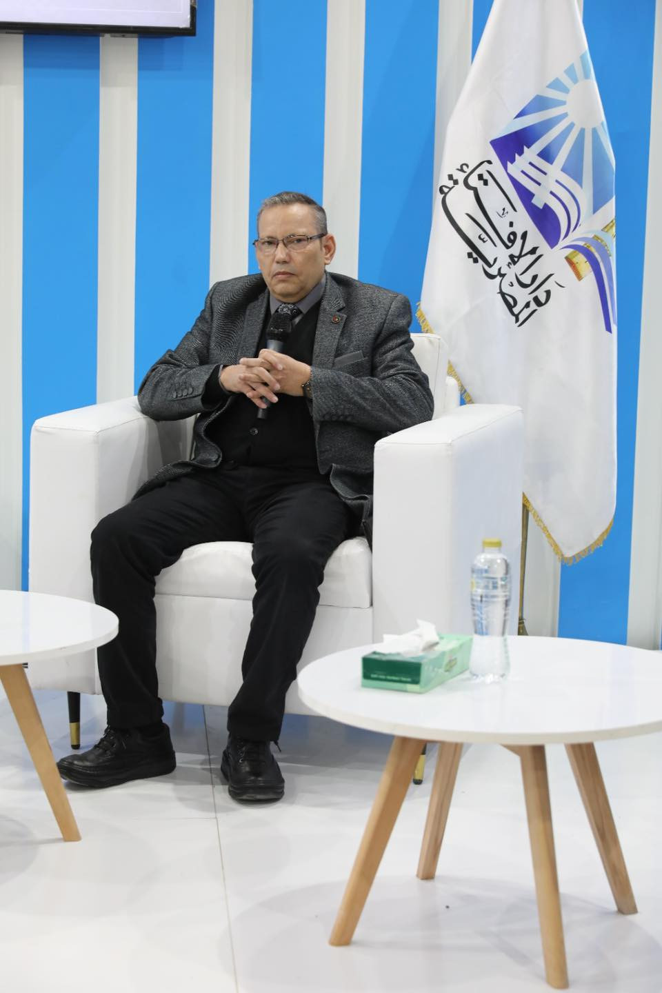مفتي الجمهورية في معرض الكتاب