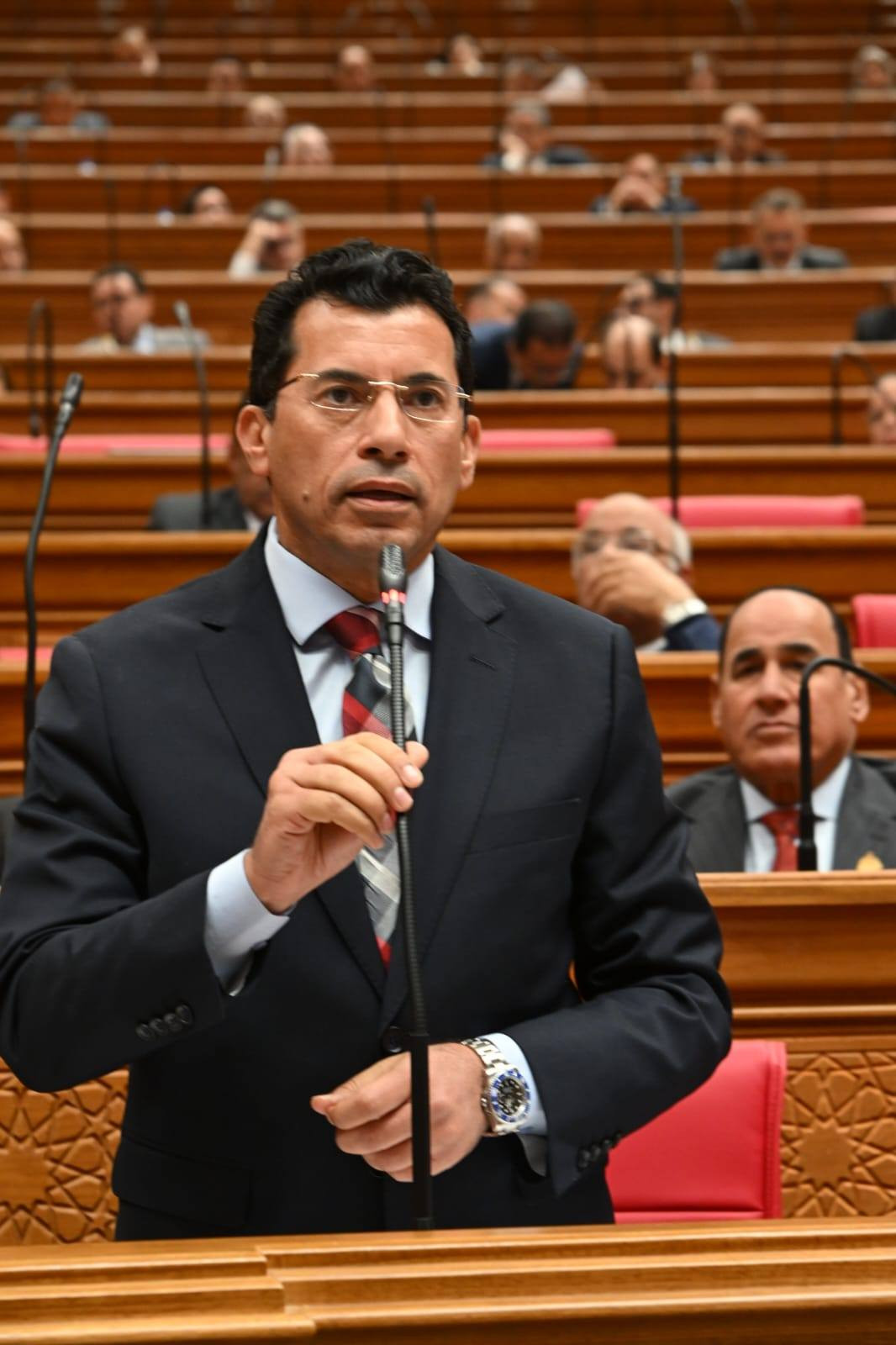 وزير الشباب والرياضة في مجلس النواب