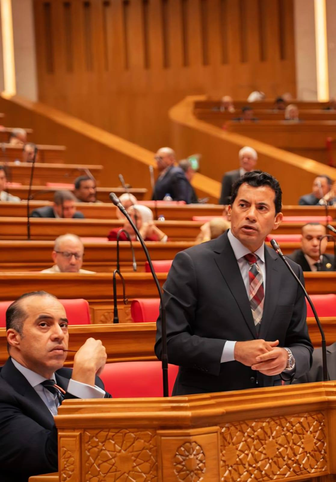 وزير الشباب والرياضة في مجلس النواب