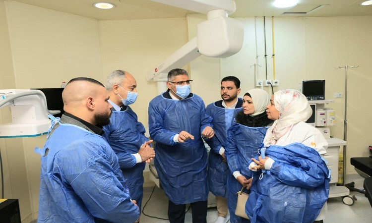 محافظ الجيزة يفتتح مبنى العمليات المطوّر بمستشفى 6 أكتوبر المركزي