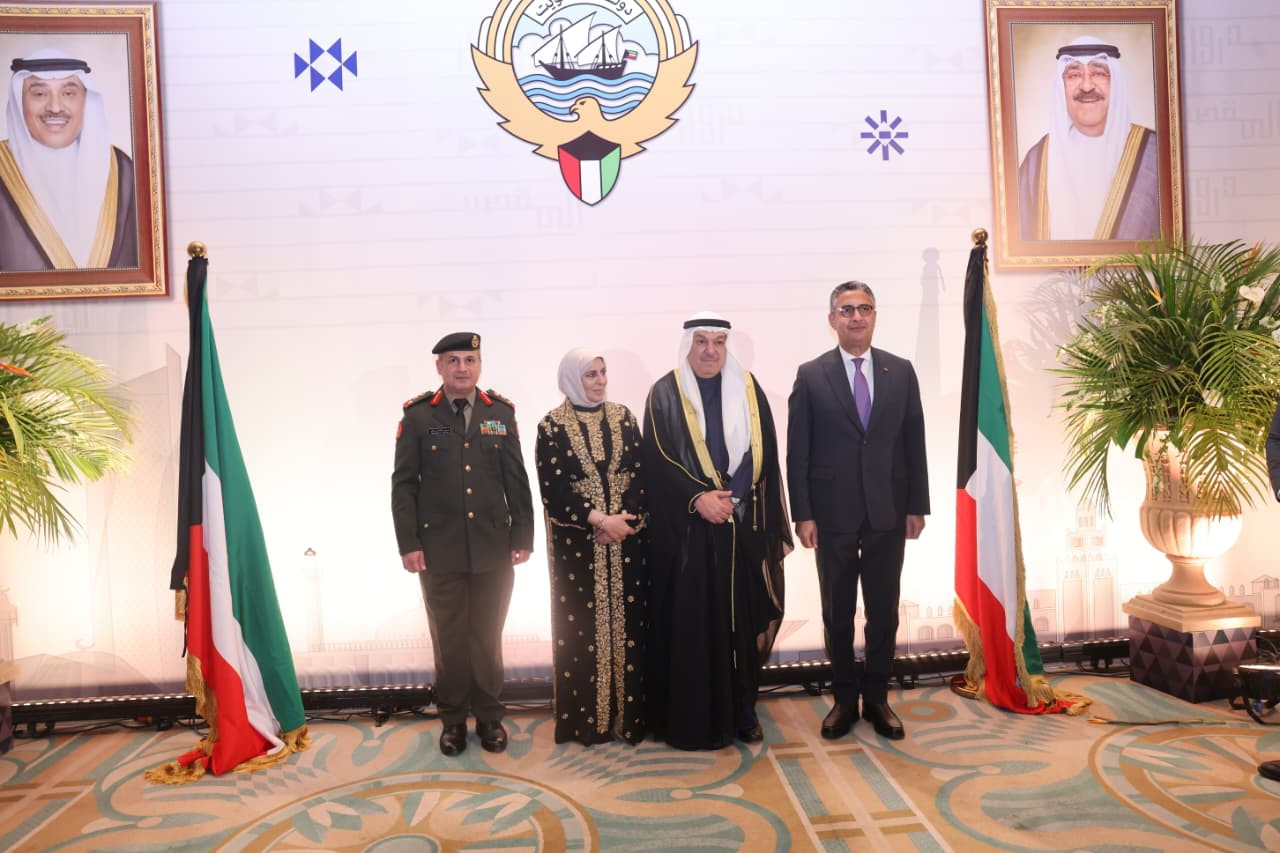 وزير التموين يشارك في احتفال سفارة الكويت بالعيد الوطني