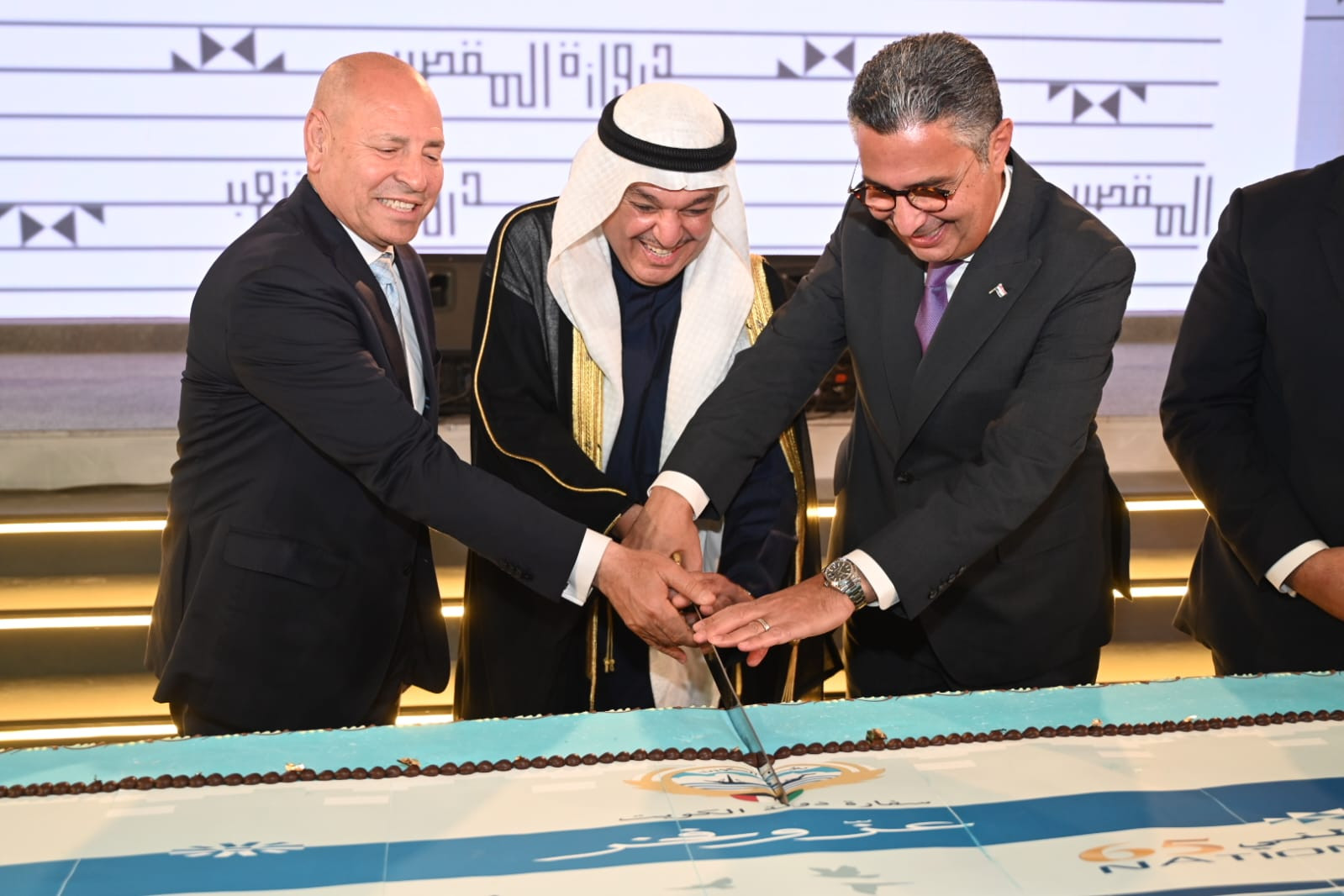 وزير التموين يشارك في احتفال سفارة الكويت بالعيد الوطني