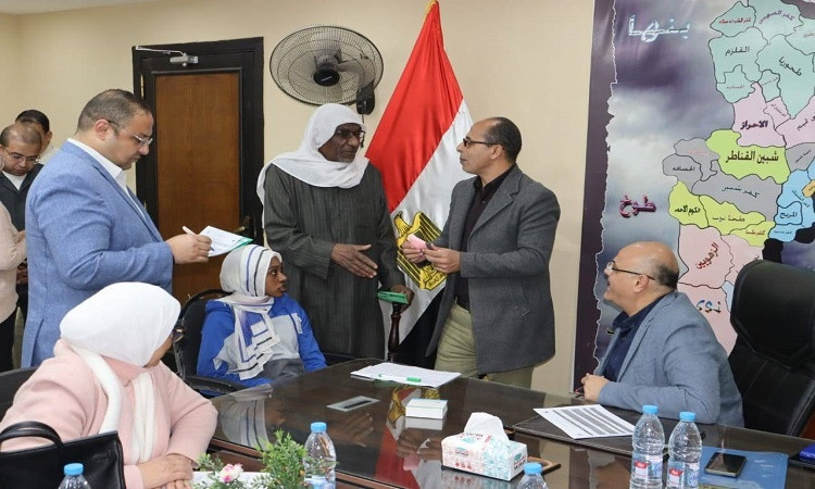 محافظ القليوبية يوجه بتوفير فرص عمل ومعاش تكافل وكرامة لعدد من المواطن