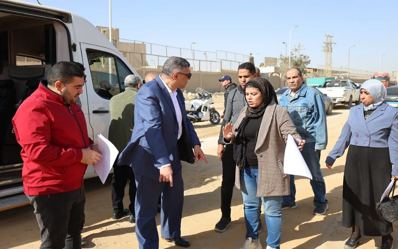 محافظ الجيزة يتفقد أعمال تطوير بالمنطقة الصناعية والاستثمارية بأبو روا