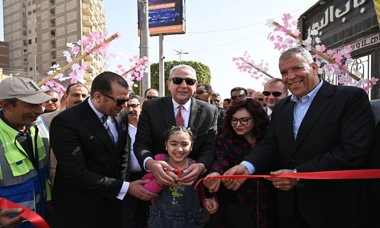 محافظ الغربية يفتتح المرحلة الثانية من كورنيش كفر الزيات