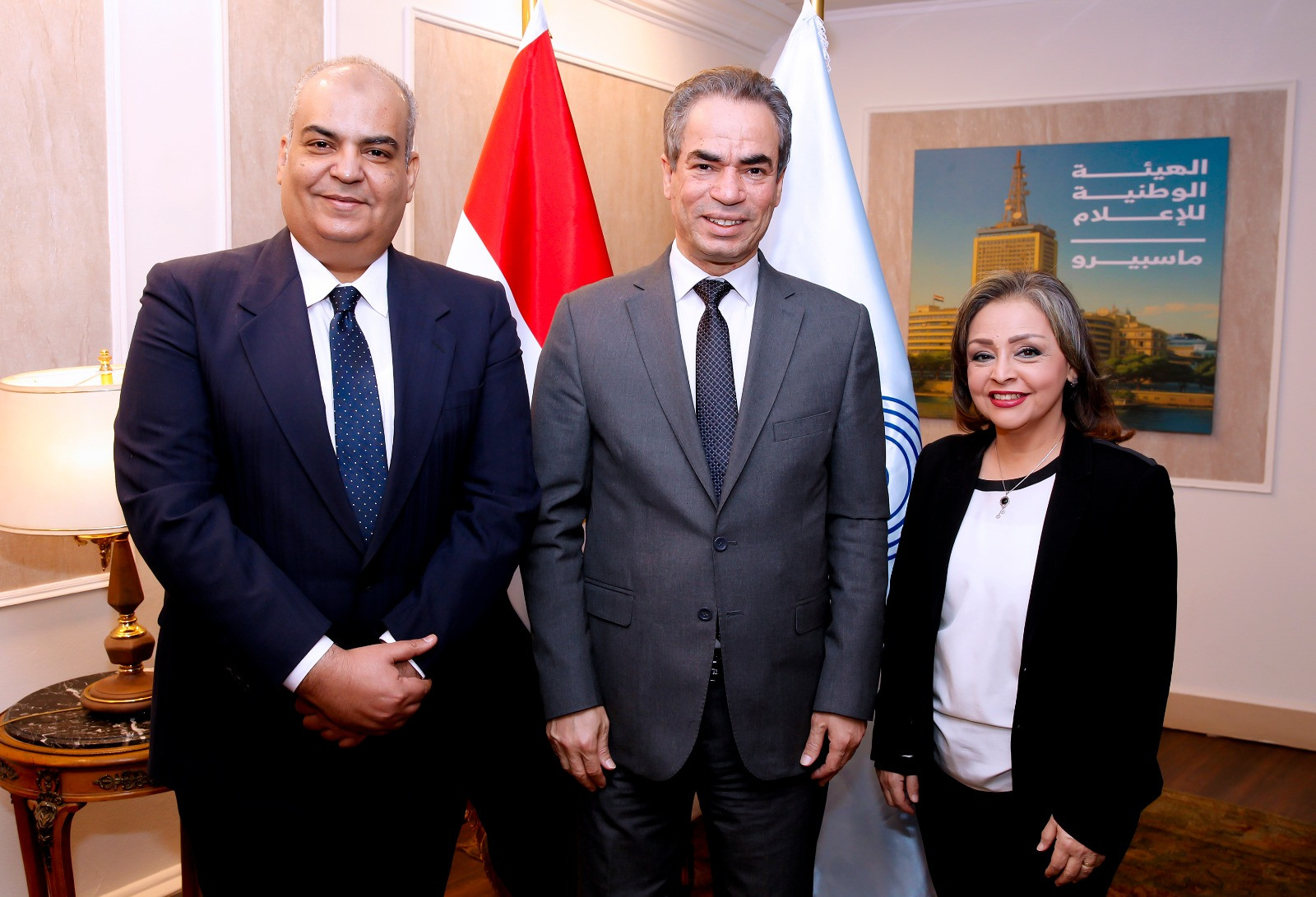 المسلماني يستقبل خريجي دورة فهمي عمر