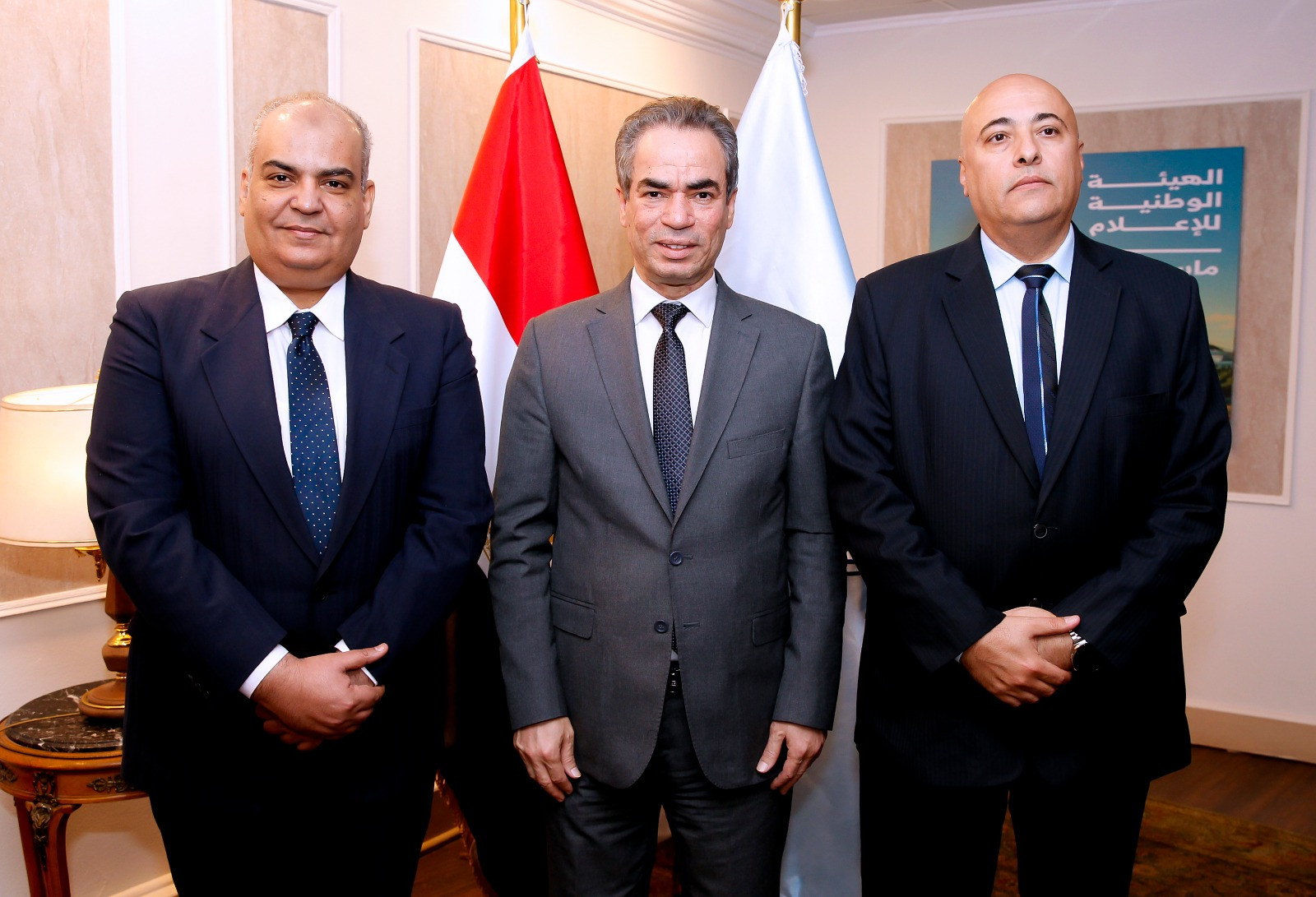 المسلماني يستقبل خريجي دورة فهمي عمر