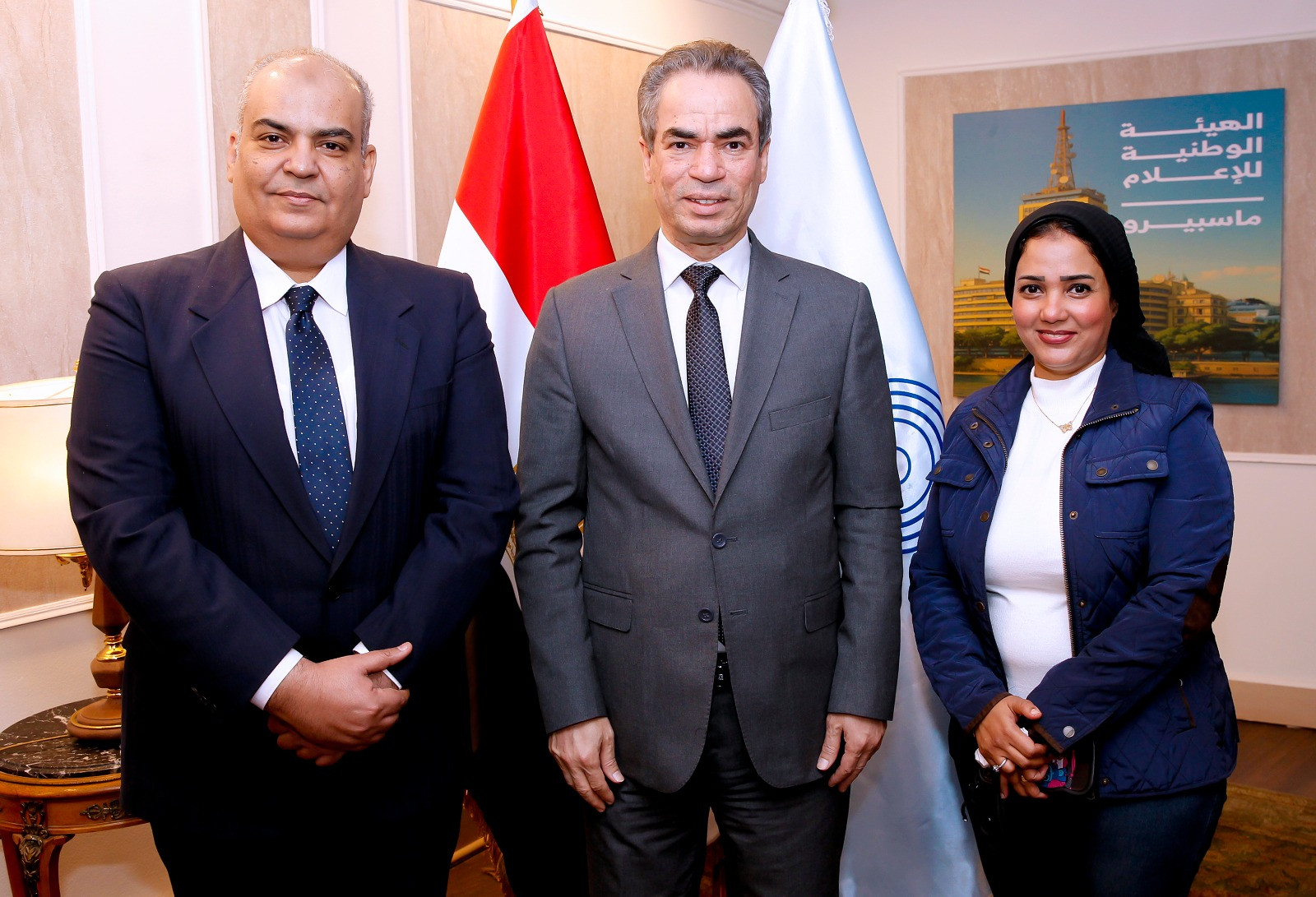 المسلماني يستقبل خريجي دورة فهمي عمر