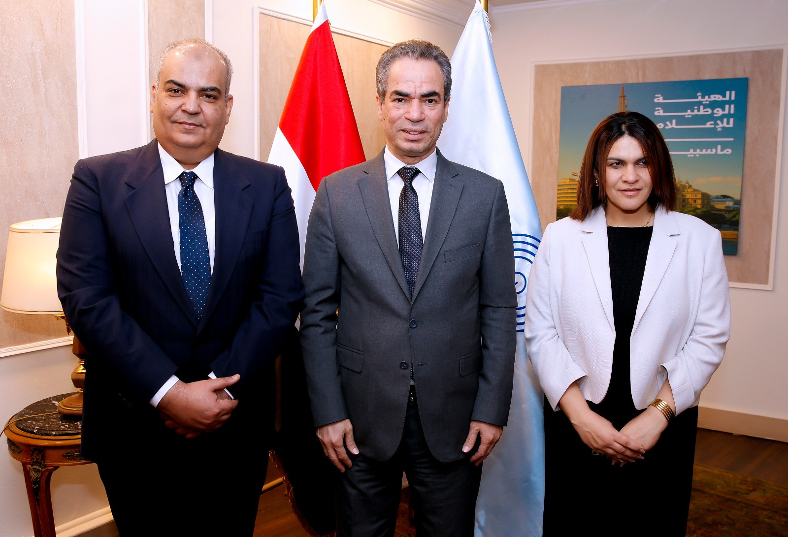 المسلماني يستقبل خريجي دورة فهمي عمر