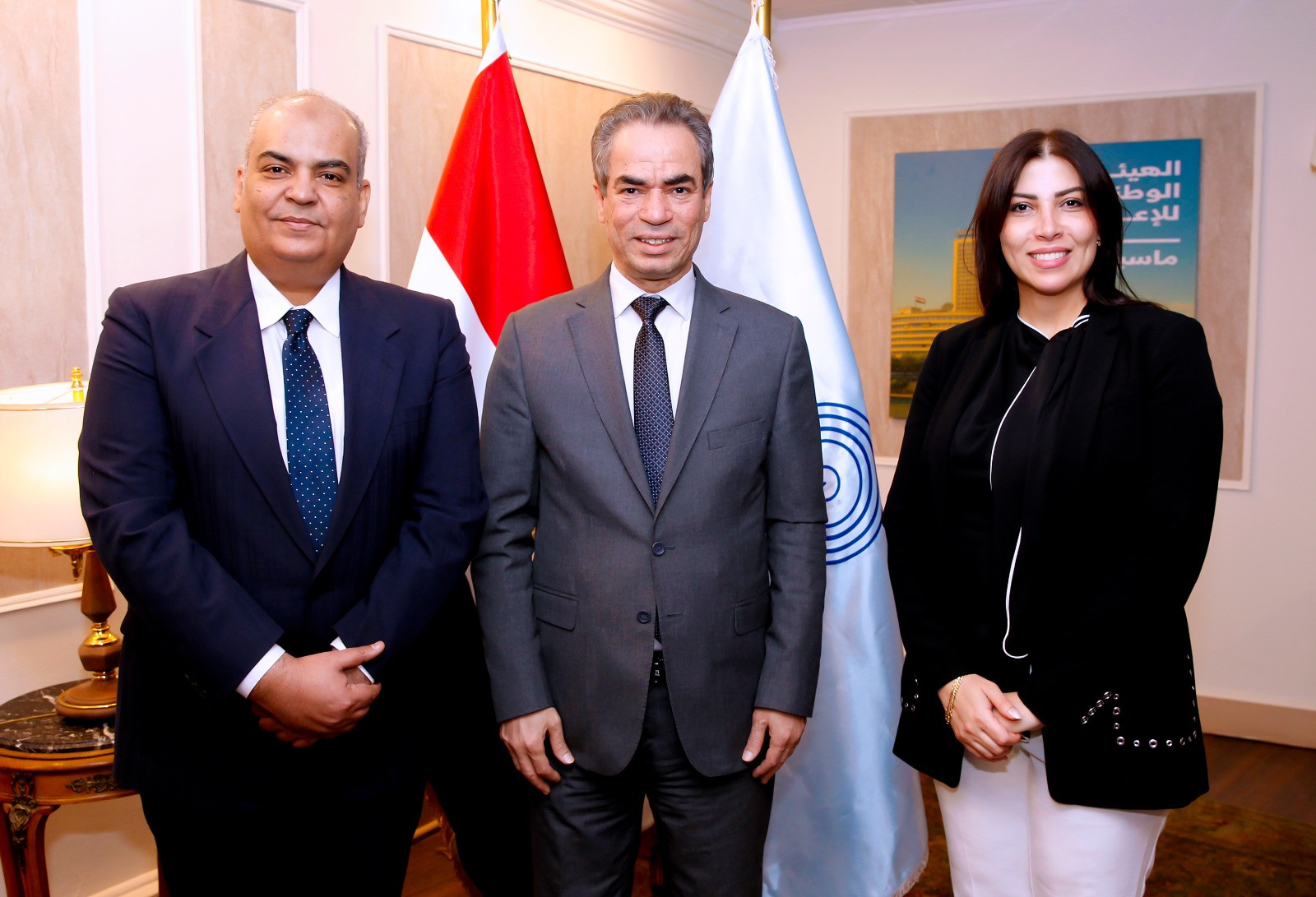 المسلماني يستقبل خريجي دورة فهمي عمر