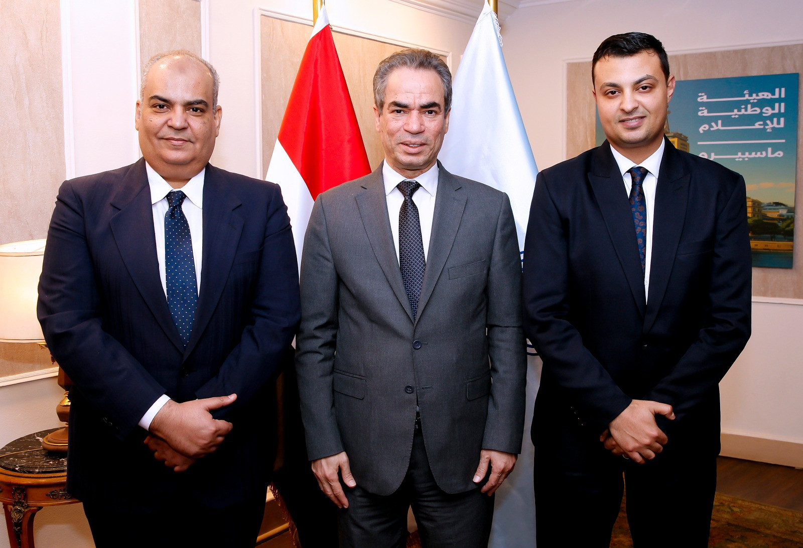 المسلماني يستقبل خريجي دورة فهمي عمر