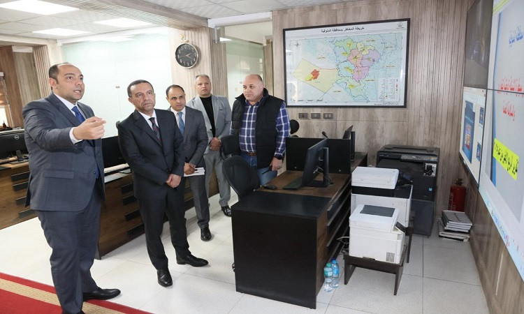 محافظ المنوفية يتفقد انتظام سير العمل داخل إدارات الديوان العام