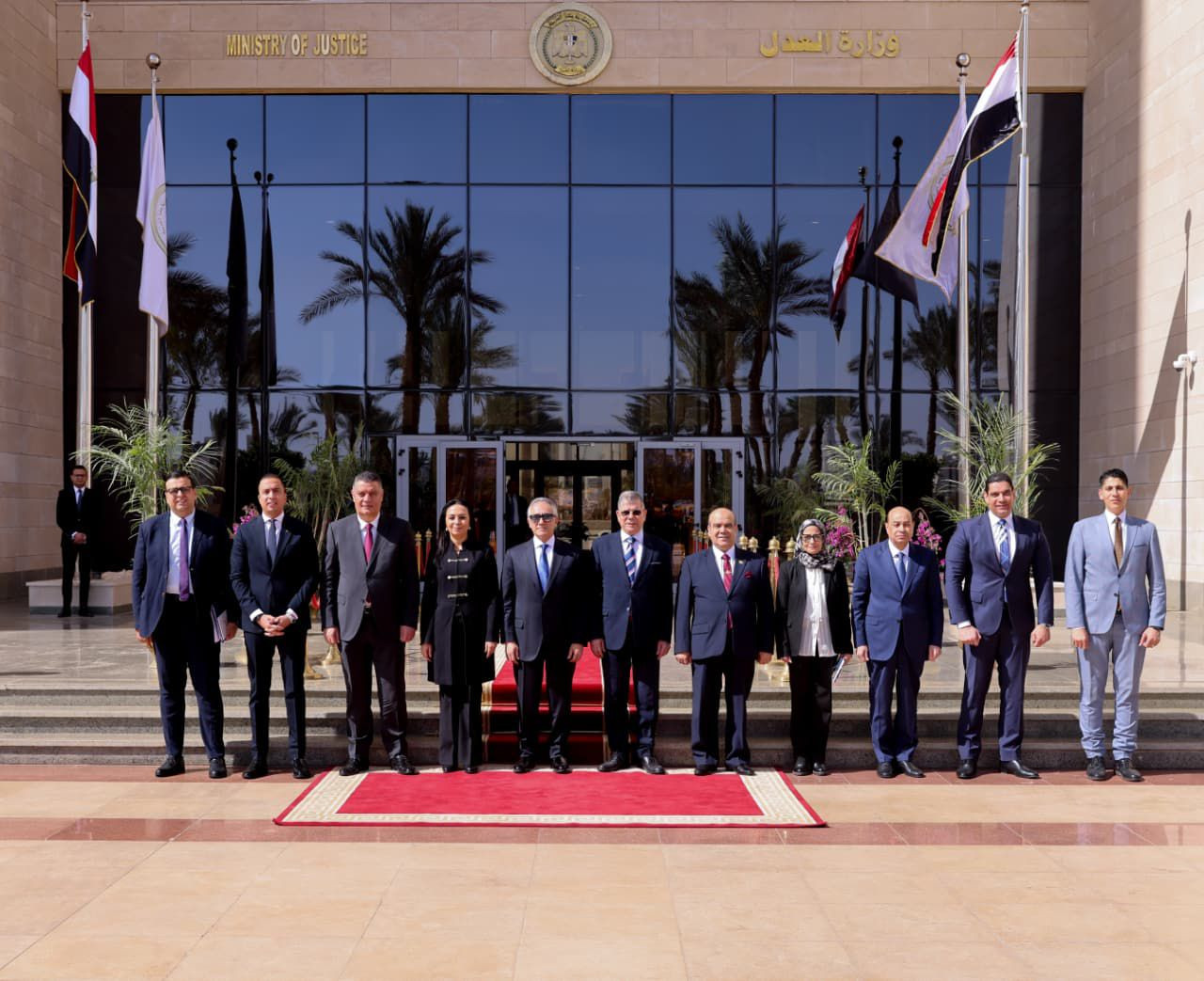 وزيرا العدل والتضامن