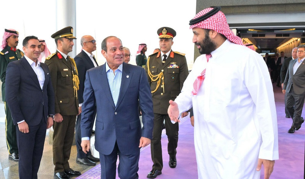 السيسي وولي العهد السعودي