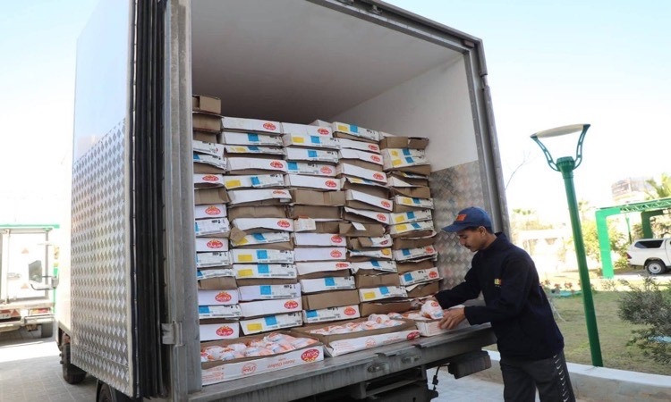 محافظ البحر الأحمر يتفقد القوافل الغذائية المتنقلة التابعة لجهاز 