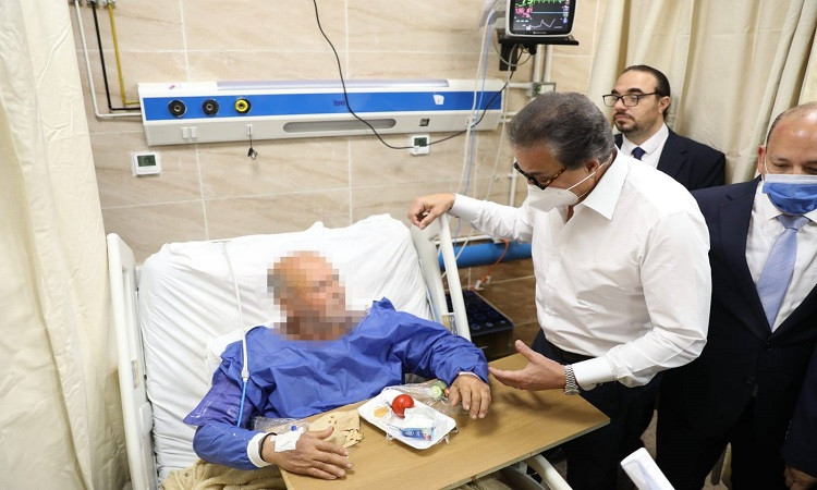 محافظ القليوبية ووزير الصحة يتفقدان النموذج المرجعي للسكتة الدماغية