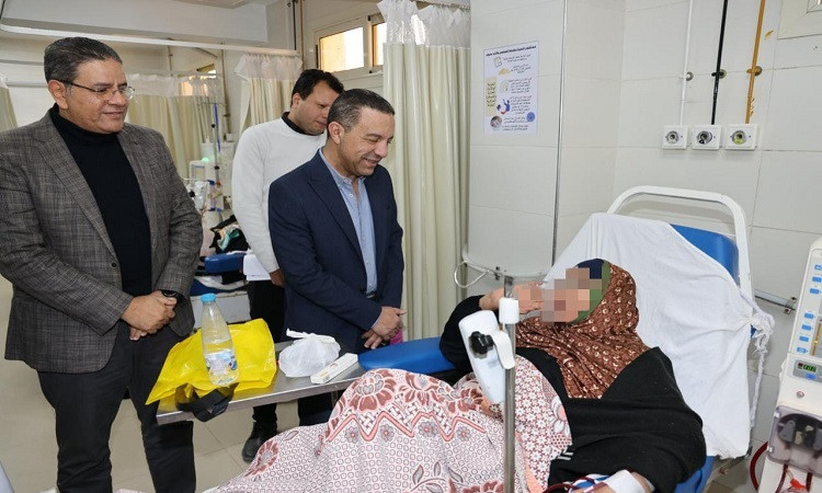 محافظ المنوفية يتفقد إنشاءات معهد الأورام الجديد بمنوف