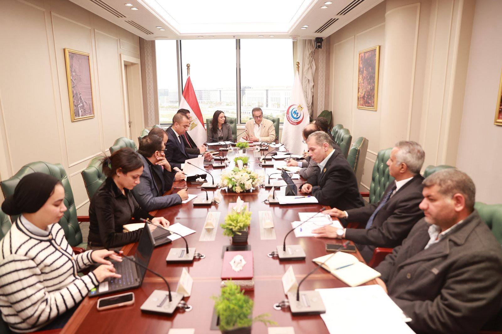 وزيرا الصحة والتضامن