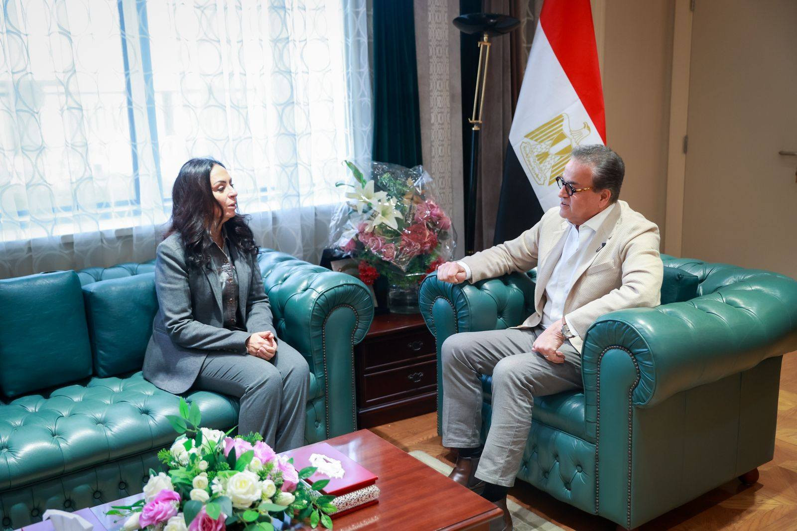 وزيرا الصحة والتضامن