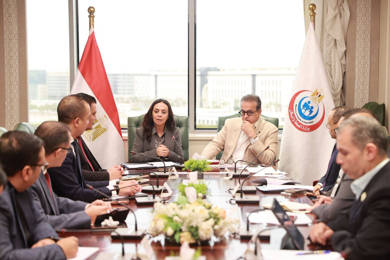 وزيرا الصحة والتضامن