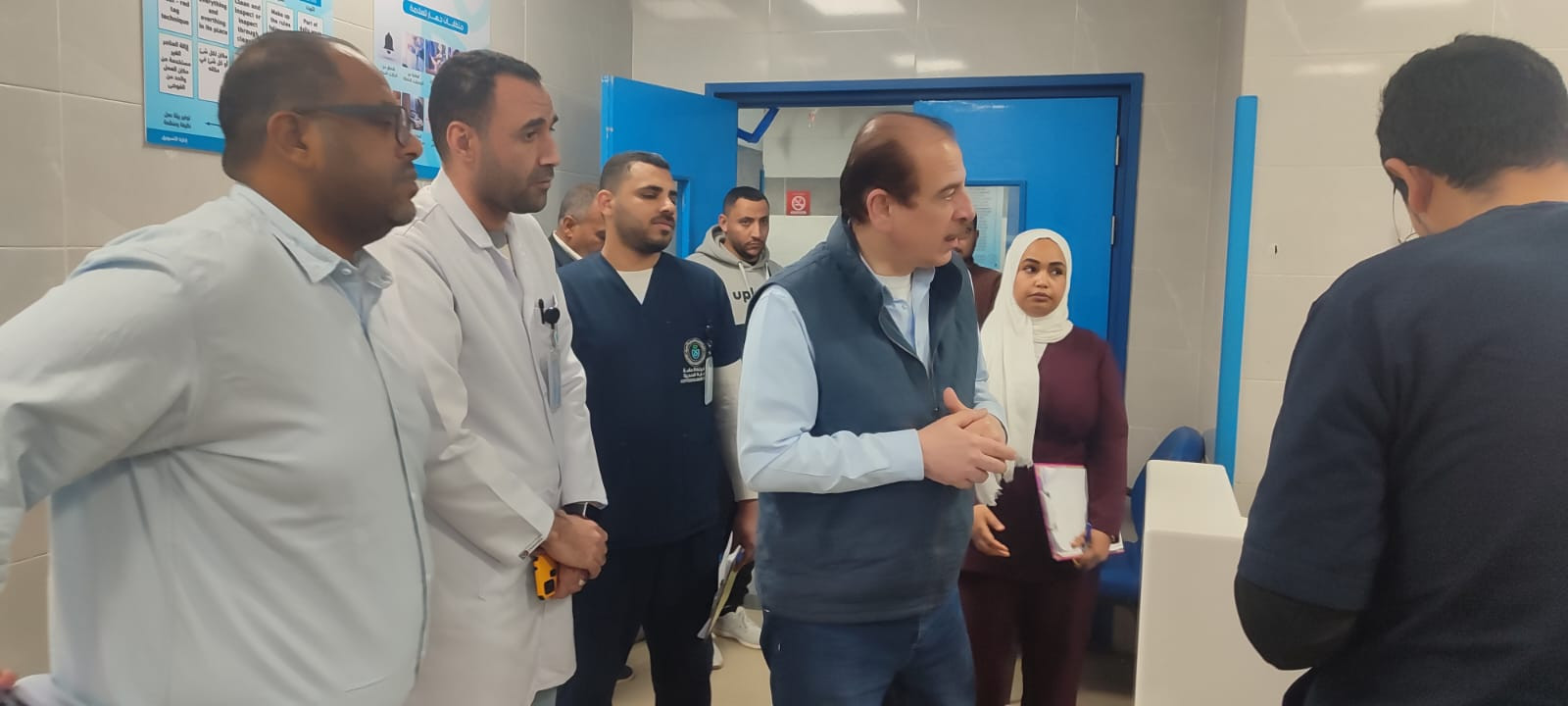 نائب وزير الصحة يتفقد منشآت أسوان ميدانيًا