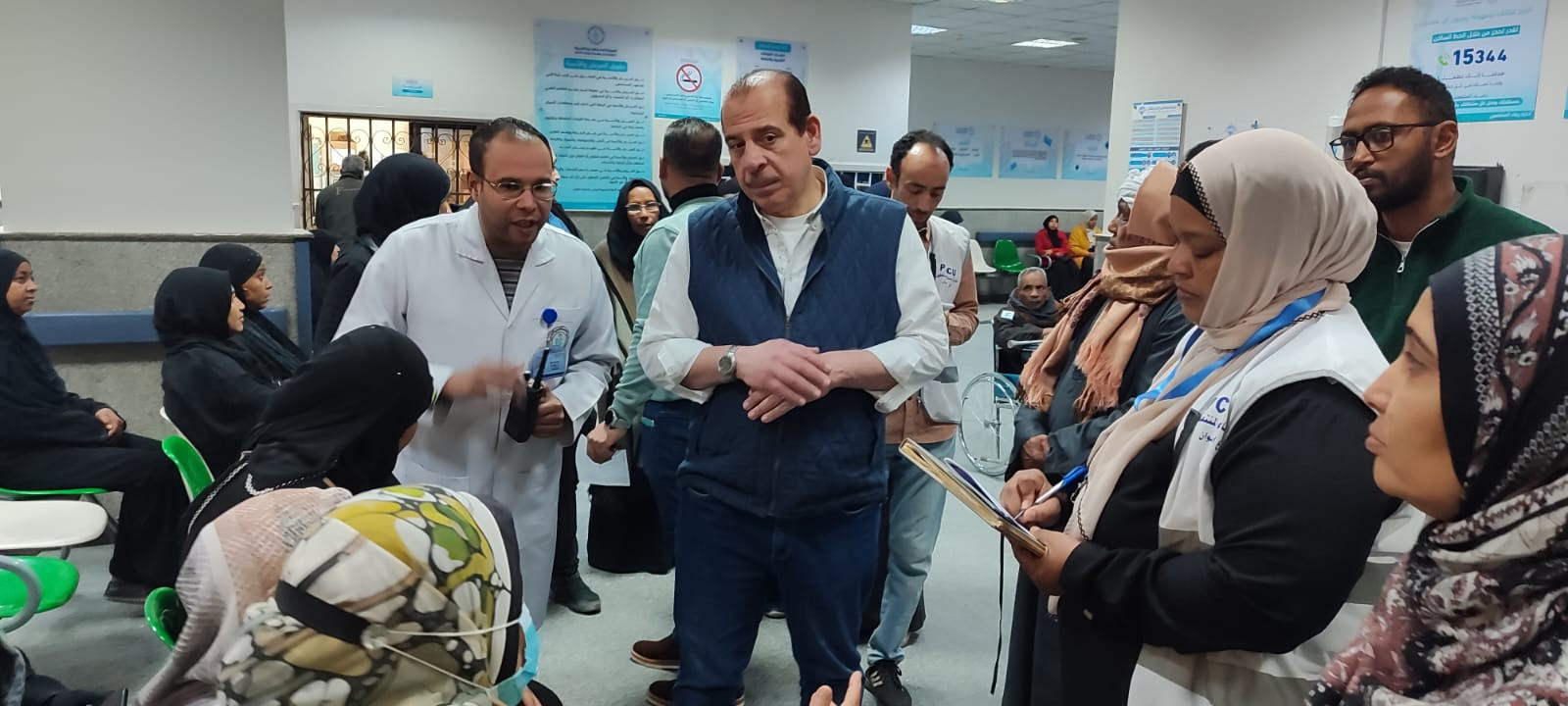 نائب وزير الصحة يتفقد منشآت أسوان ميدانيًا