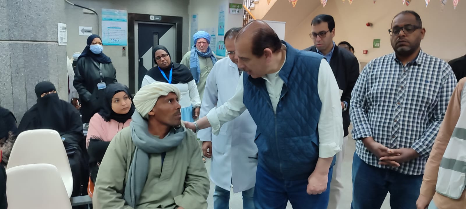 نائب وزير الصحة يتفقد منشآت أسوان ميدانيًا