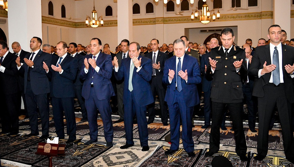 السيسي افطار الشرطة